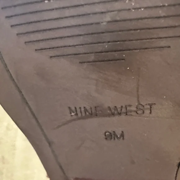 Nine West Rust Brown Suede Pointed Ankle Booties - Picture 5 of 5